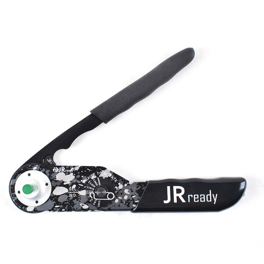 JRready NEW-DT2 Deutsch Crimper, Crimping Pliers, New Appearance Connector Deutsch Crimp Tool (HDT-48-00 JRD-HDT-48 Equivalent) for DT DTM DTP Connector 12#, 16#, 20# Pins/Sockets 12-22 AWG Cable Crimper