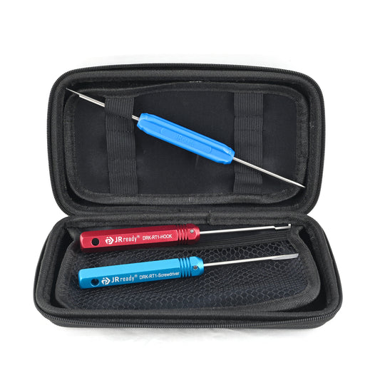 JRready ST5210 KIT: DRK-RT1 &amp; DRK-RT1 Haken &amp; Schraubendreher (DT-RT1) Ausziehwerkzeug für DT-, DTM- und DTP-Steckverbinder oder für Demontage- und Wartungsarbeiten im Haushalt