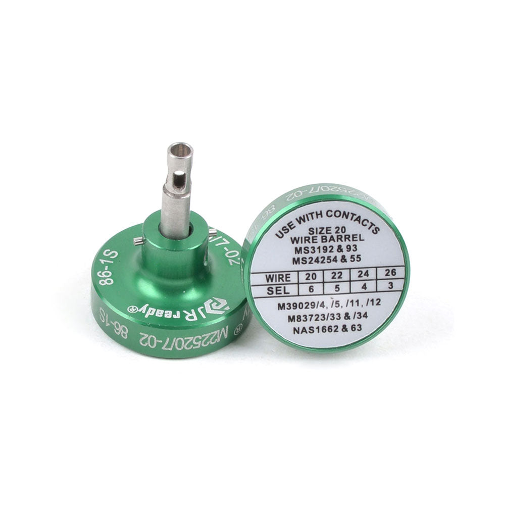 JRready 86-1S M22520/7-02 Positionierer zur Verwendung mit YJQ-W7A M22520/7-01 Crimpzange (1 Stück)