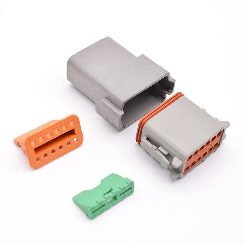 JRready DT 12-PIN-STECKVERBINDER (DT04-12P+DT06-12S+W12P+W12S) 1 PACK (KEINE DEUTSCH-STECKVERBINDER)