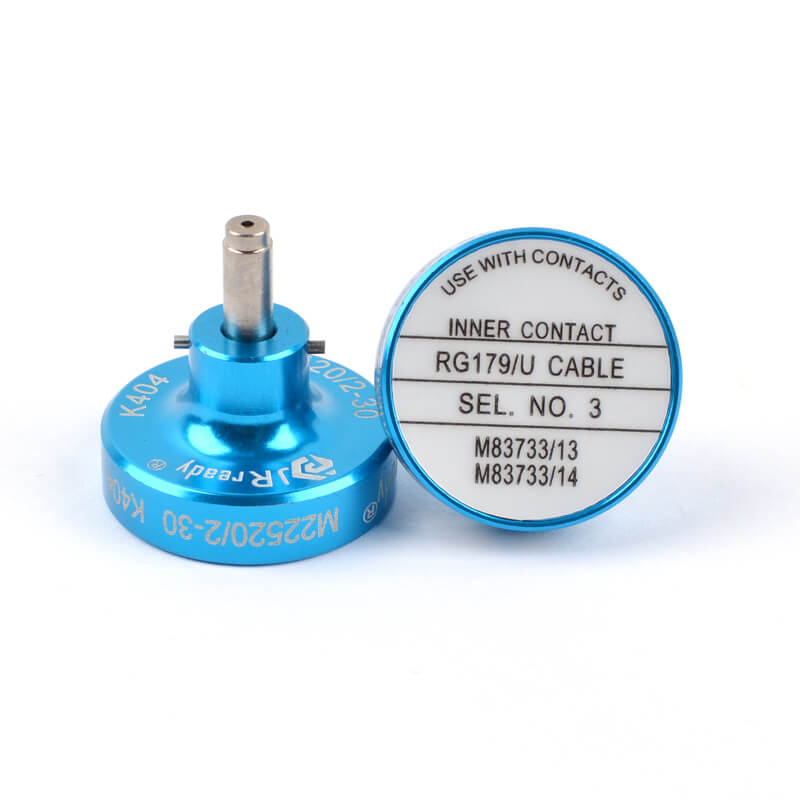K404 (M22520/2-30) Positionierer für Steckverbinder MIL-DTL-83733, M39029/50-PIN, 51-SKT KONTAKT