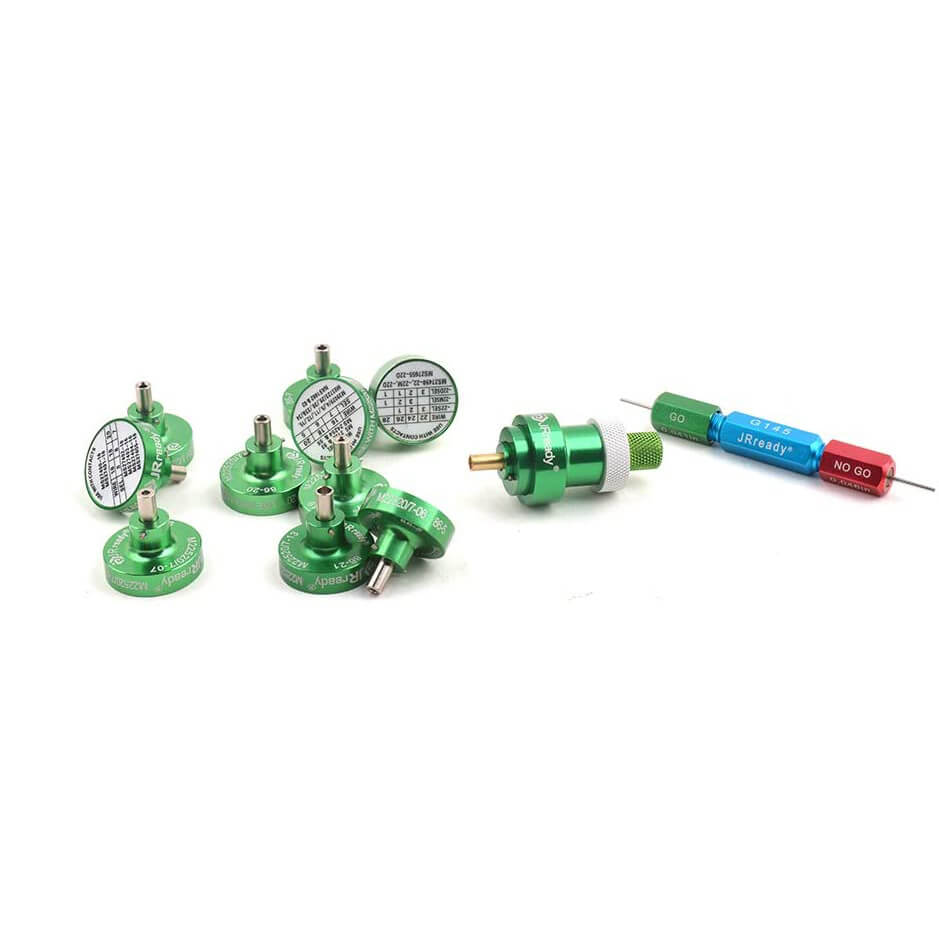 JRready ST5133 Positionierer-Kit: 86-1 86-2 86-3 86-4 86-5 86-6 86-7 86-19 86-20 86-21 86-37 Positionierer &amp; G145 Messlehre. Kompatibel mit dem Crimpwerkzeug YJQ-W7A. 