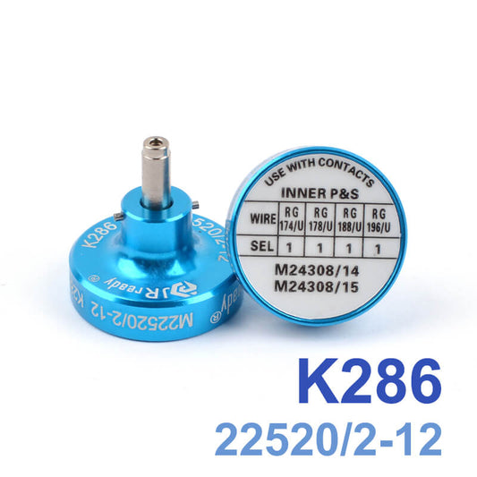 JRready K286 / P212 (M22520/2-12) Positionierer für M24308/14,M24308/15 Kontakte 