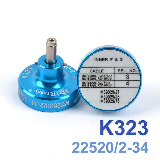 K323 (M22520/2-34) Positioner Crimp for Pin Terminal Contacts Crimper YJQ-W1A
