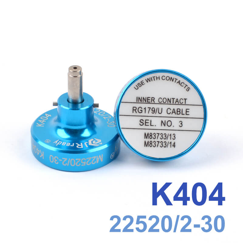 K404 (M22520/2-30) Positionierer für Steckverbinder MIL-DTL-83733, M39029/50-PIN, 51-SKT KONTAKT
