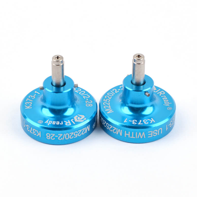 K373-1(M22520/2-28) Posizionatore per connettore MIL-C-81511 SERIE 3 E 4, CONTATTO M39029/19-PIN M39029/20-SKT M39029/21-SKT