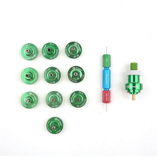 JRready ST5133 Positionierer-Kit: 86-1 86-2 86-3 86-4 86-5 86-6 86-7 86-19 86-20 86-21 86-37 Positionierer &amp; G145 Messlehre. Kompatibel mit dem Crimpwerkzeug YJQ-W7A. 