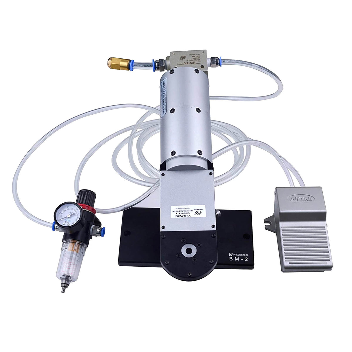 ST4030 Pneumatic Crimp Tool Kit: YJQ-W3Q WA27-309-2C Pneumatic Mid-Current Range Crimp Tool  & UF3-C001 Adjustable Positioner 8-18 AWG