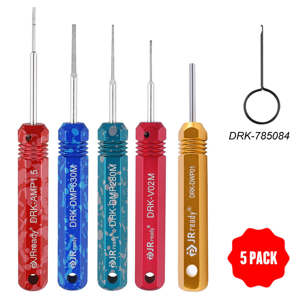JRready ST5234 Auszieher-Kit für AMP Super Seal 1.5, Metri Pack 150, 280, 480, 630, 800, TE 968880, 968849, senden Sie DRK-DWP01