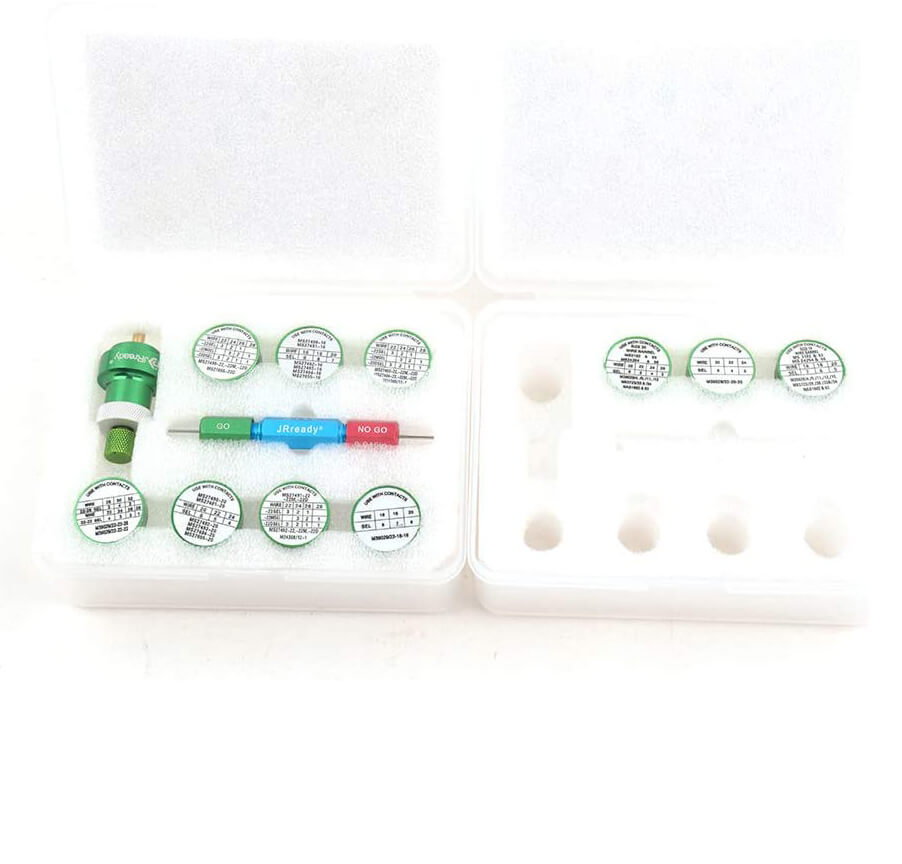 JRready ST5133 Positionierer-Kit: 86-1 86-2 86-3 86-4 86-5 86-6 86-7 86-19 86-20 86-21 86-37 Positionierer &amp; G145 Messlehre. Kompatibel mit dem Crimpwerkzeug YJQ-W7A. 